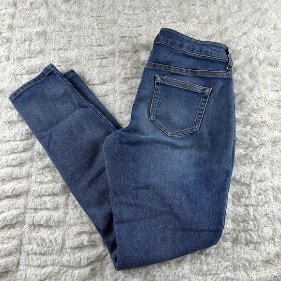 Maurices Women’s Skinny Jegging size M Stretch Mid Rise Distressed Soft Denim - Picture 12 of 14